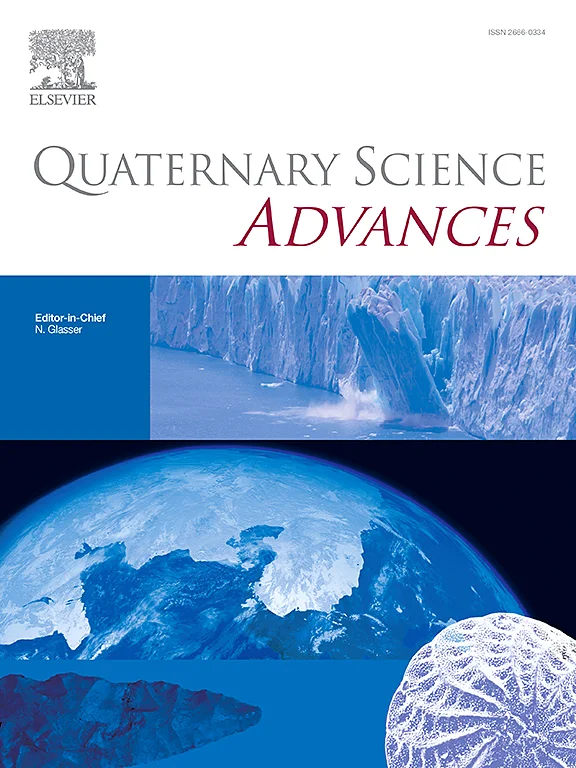 Quaternary Science Advances cover