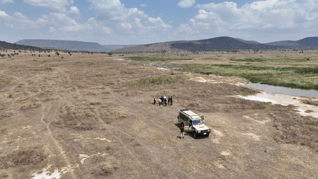 badania na sawannach Serengeti w Tanzanii