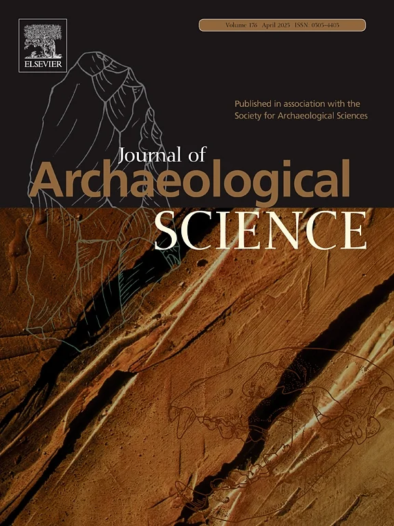 Journal of Archaeological Science, may 2025 cover